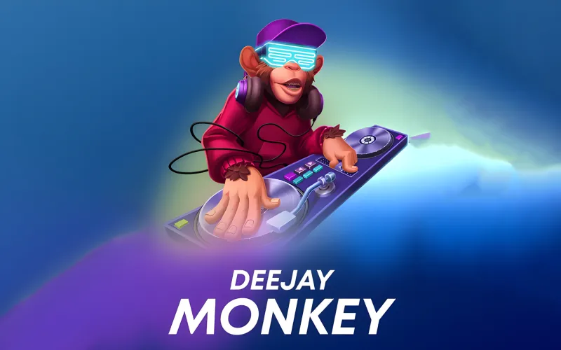 Join the party at Lucky Tiger with Deejay Monkey, a slot packed.