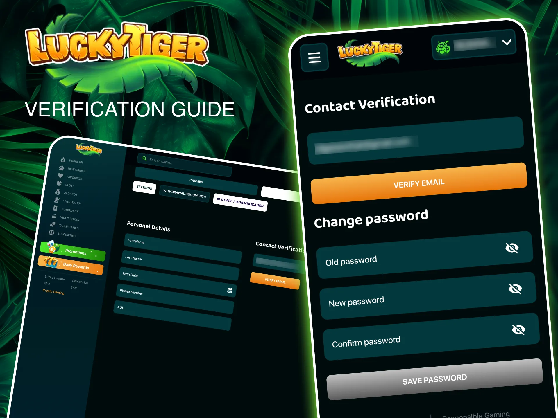 Follow Lucky Tiger verification guide to unlock full features and ensure account security.